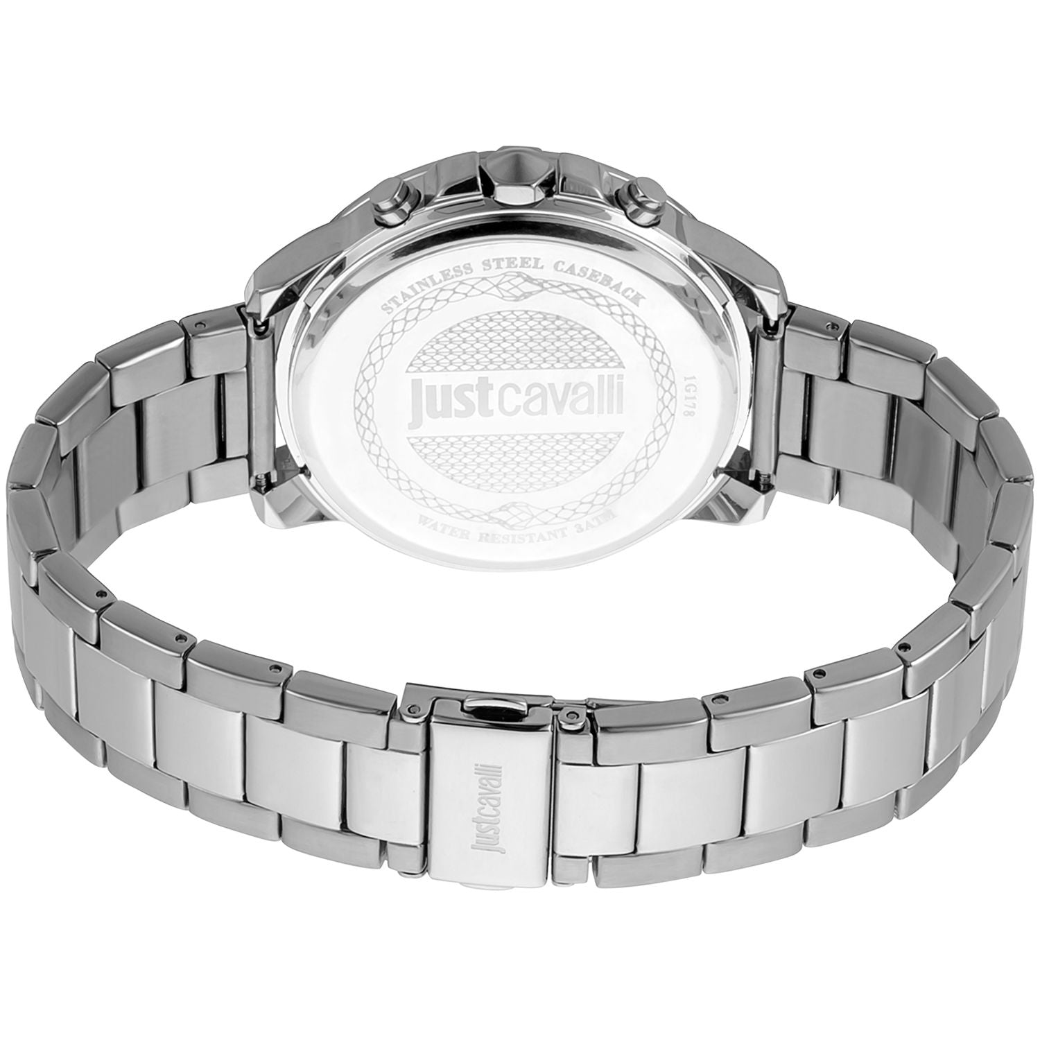 Just Cavalli Silver Men Watch