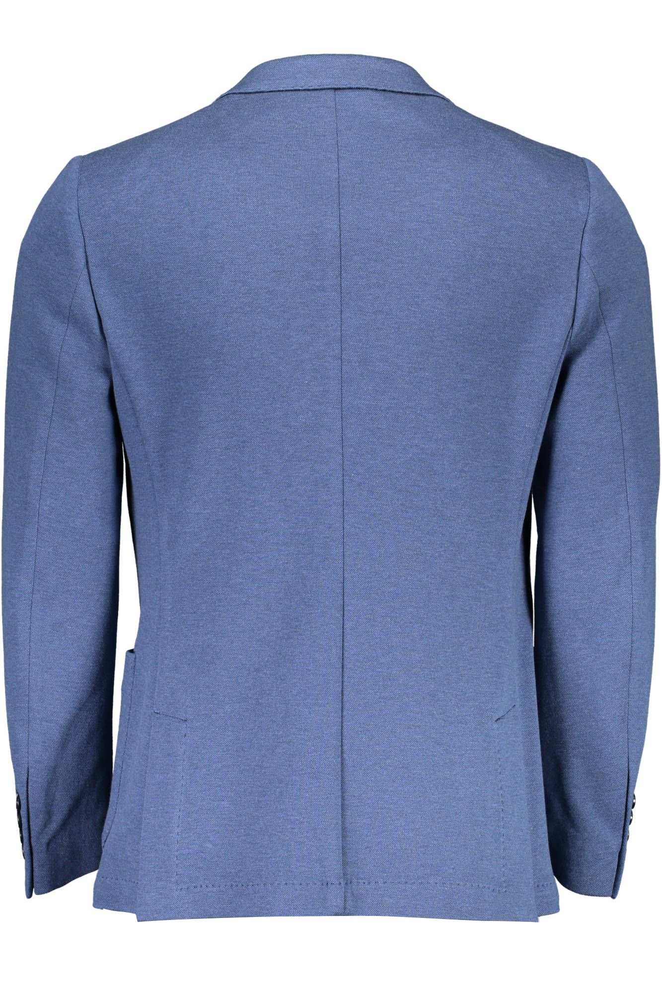 Gant Blue Cotton Men Jacket