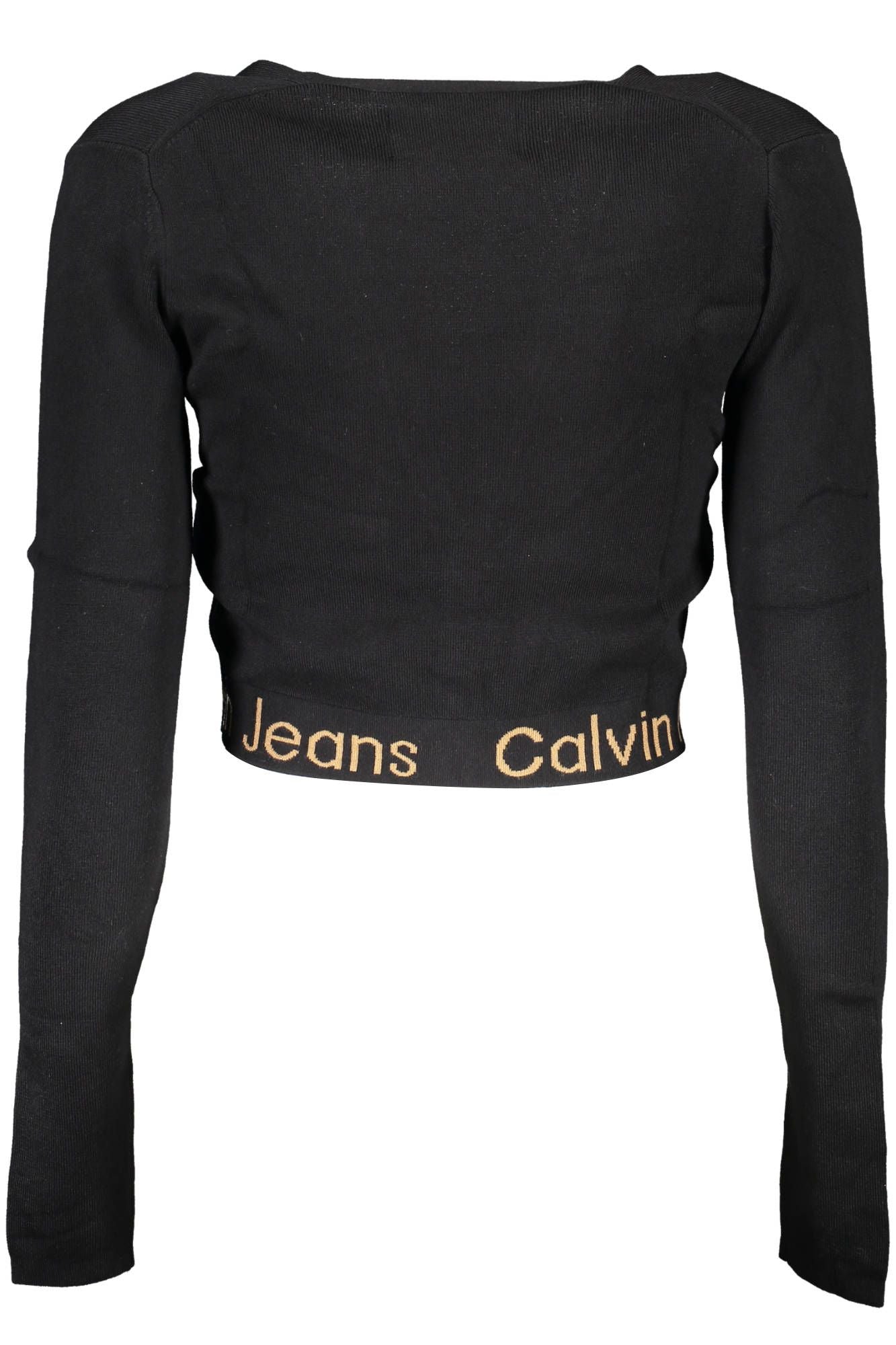 Calvin Klein Black Lyocell Women Sweater