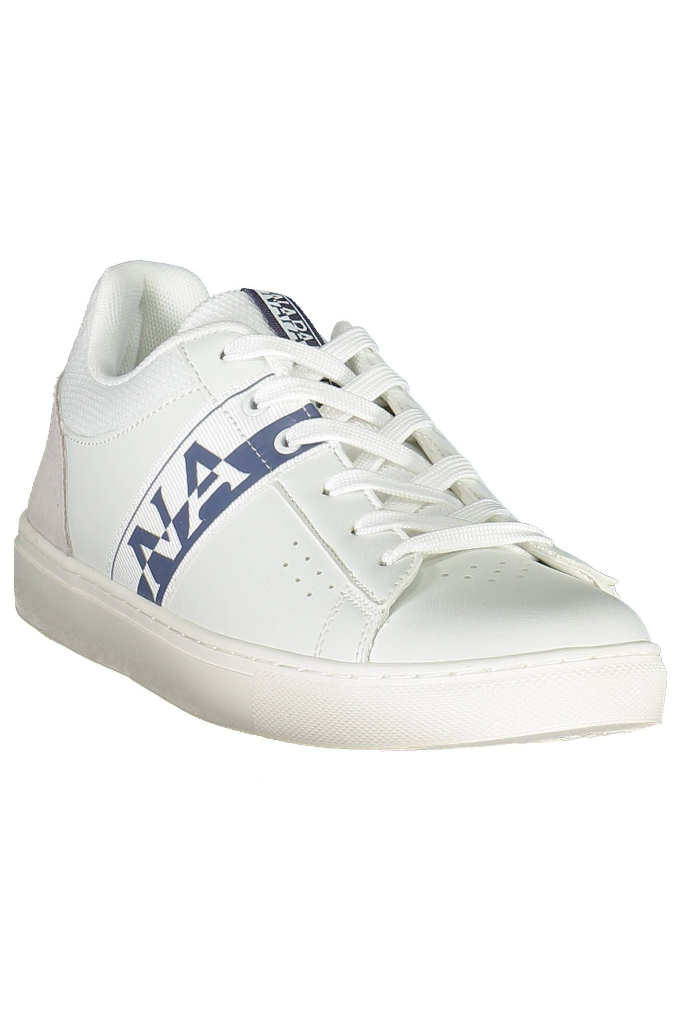 Napapijri White Leather Men Sneaker