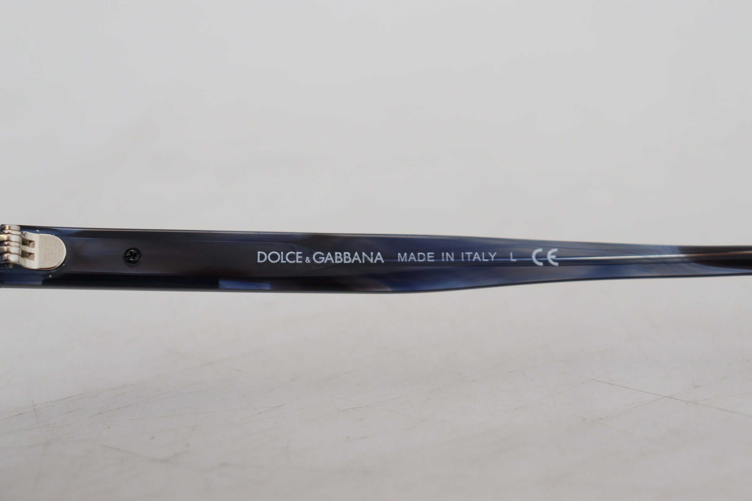 Dolce & Gabbana Elegant Blue Acetate Sunglasses