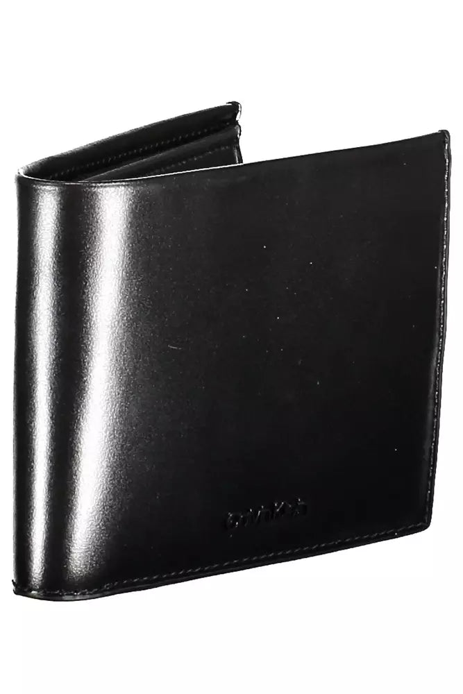 Calvin Klein Black Leather Men Wallet