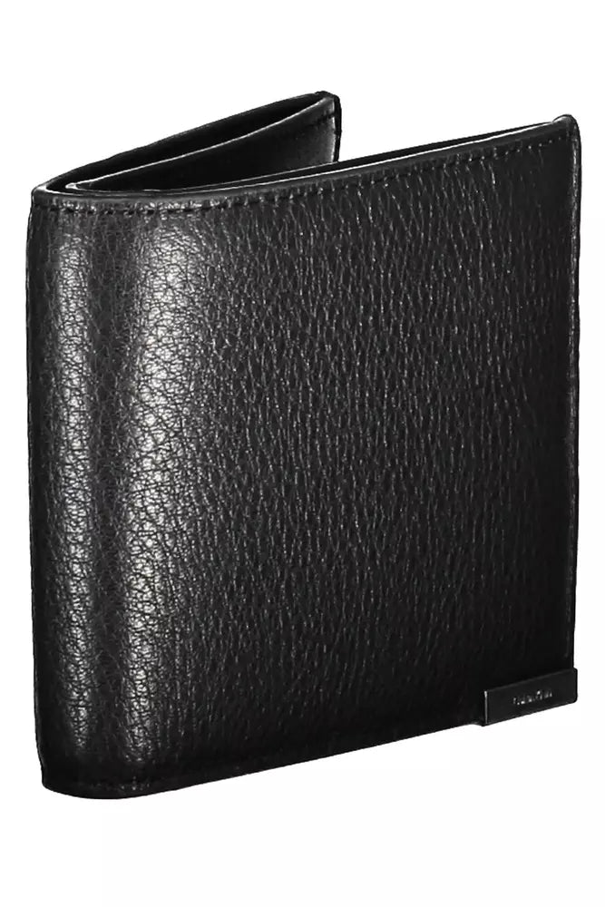 Calvin Klein Black Leather Men Wallet