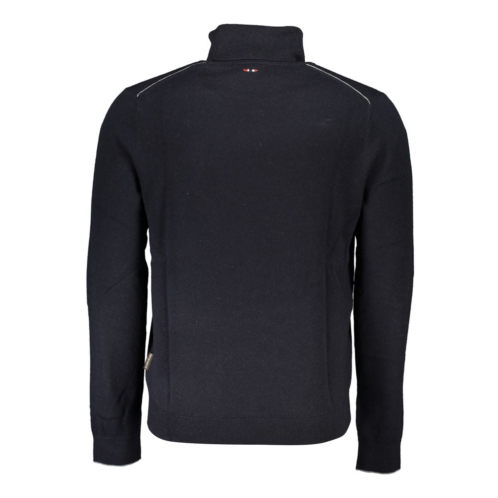 Napapijri Black Fabric Men Sweater