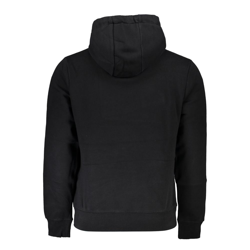 Napapijri Black Cotton Men Sweater