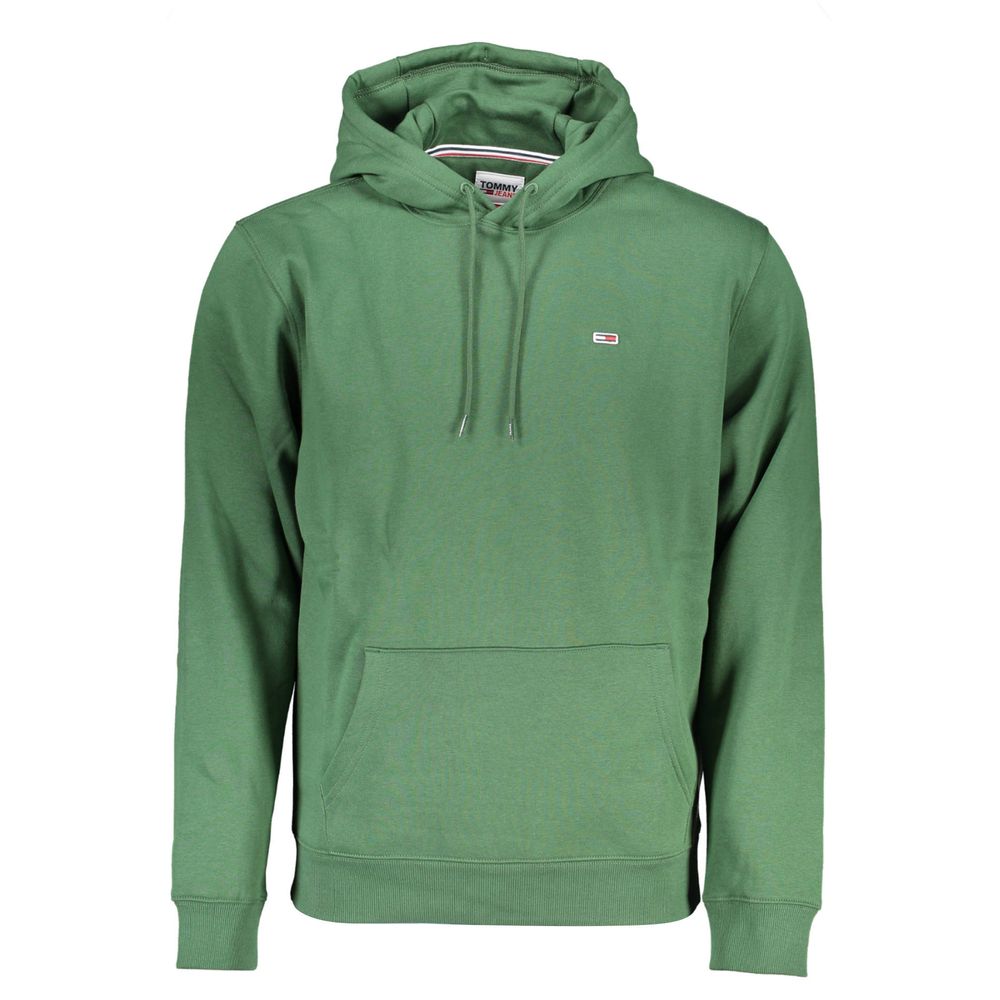 Tommy Hilfiger Green Cotton Men Sweater