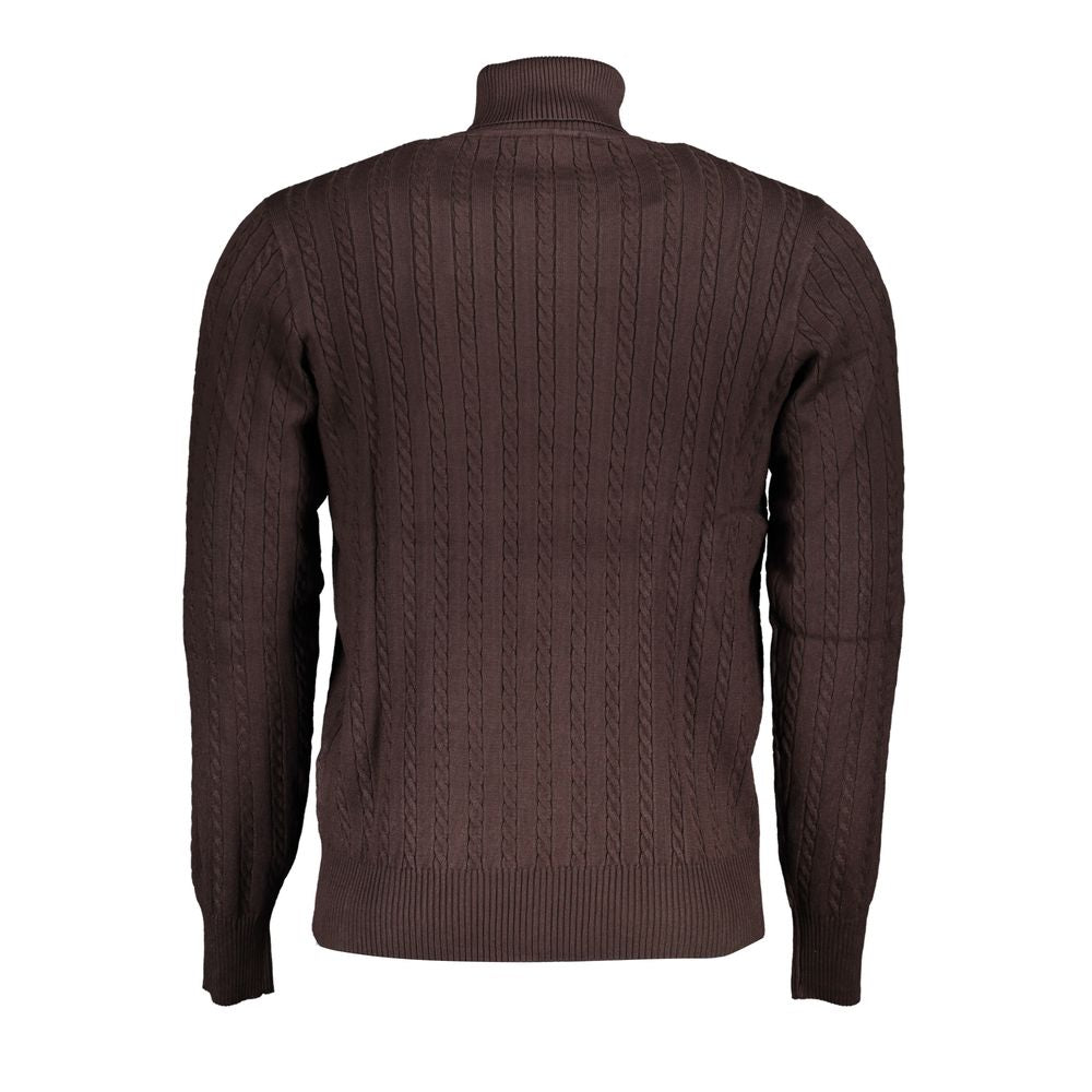 U.S. Grand Polo Elegant Turtleneck Men's Sweater