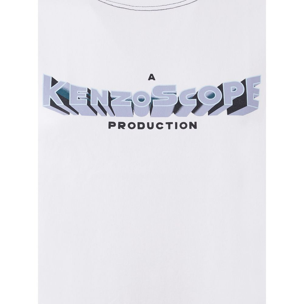 Kenzo Elegant White Cotton Top for Women