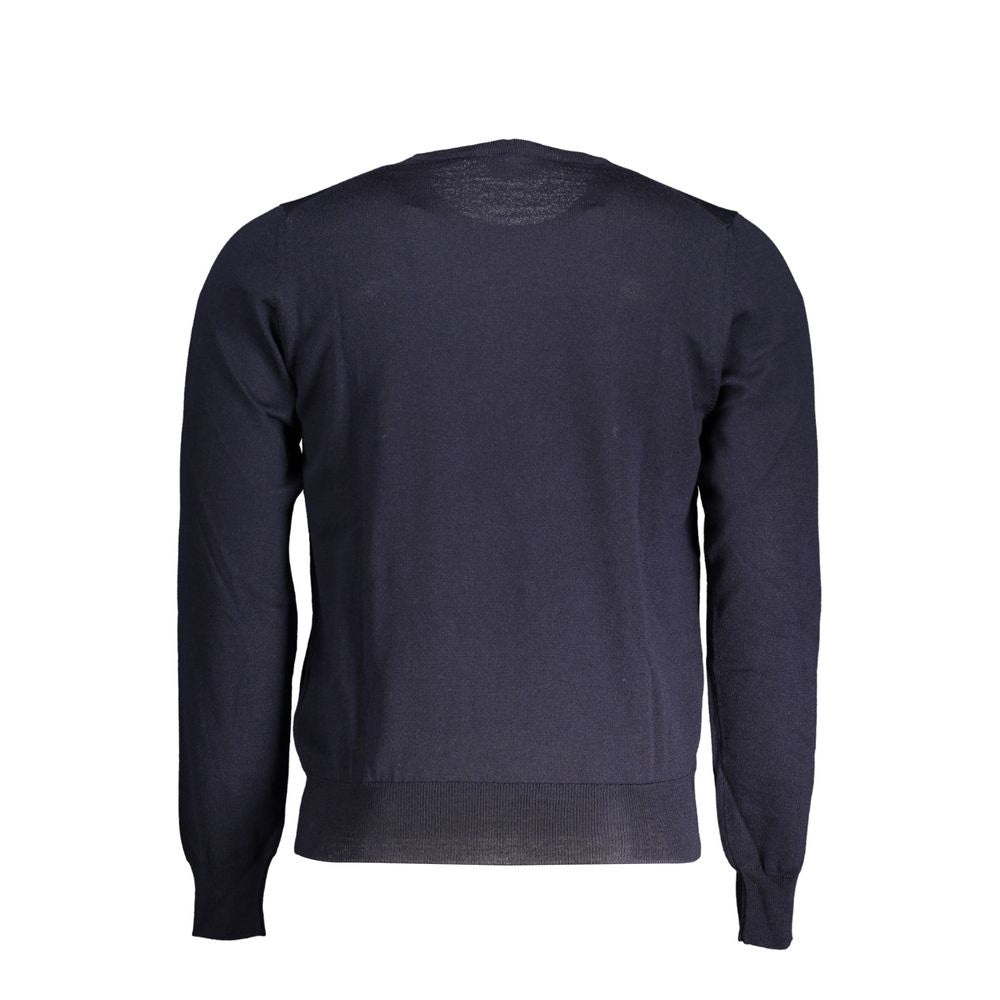 K-WAY Blue Wool Sweater