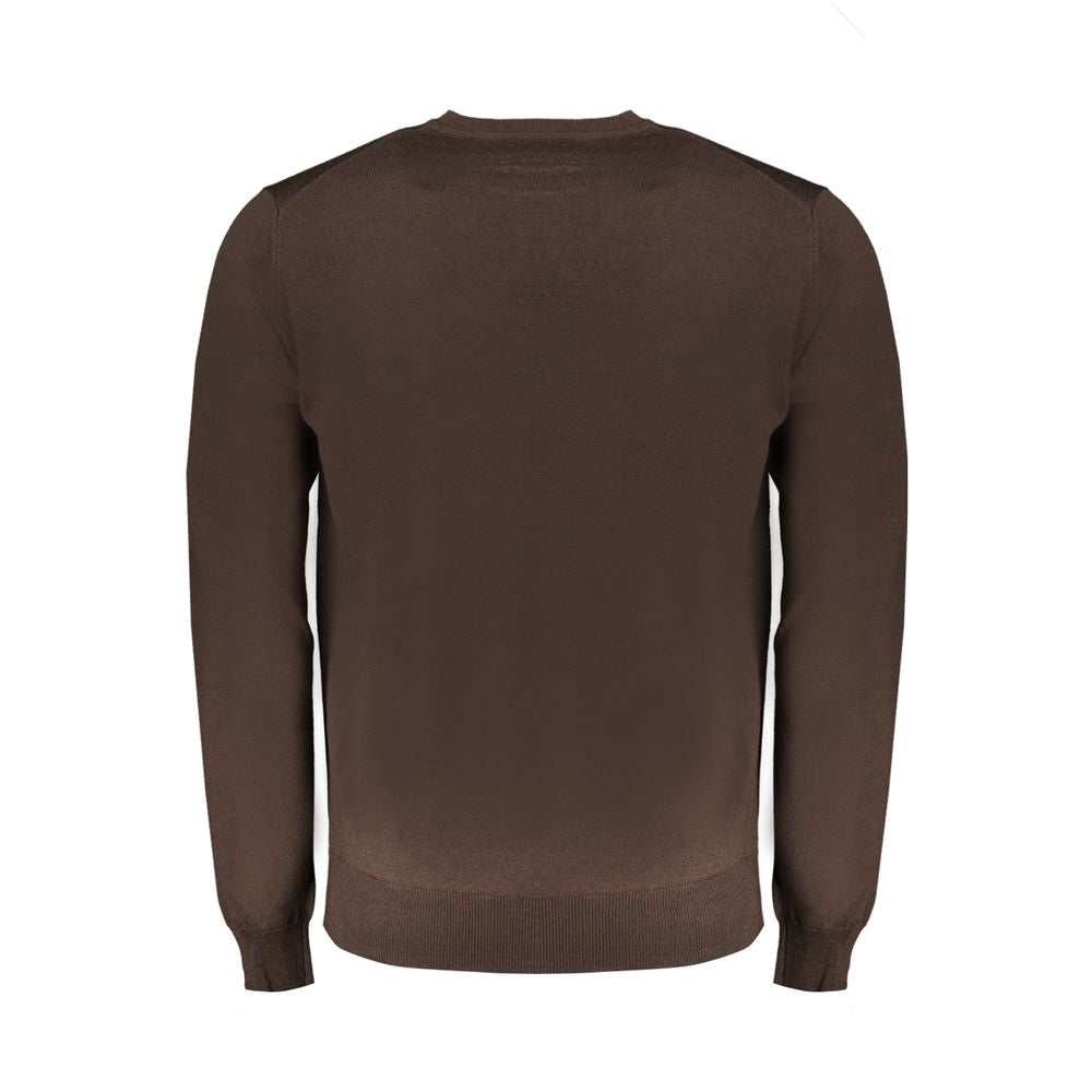 Harmont & Blaine Brown Wool Sweater