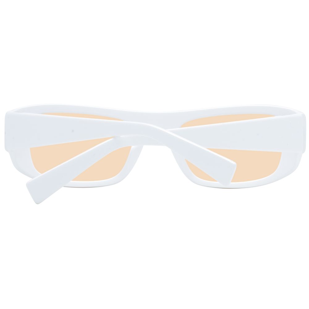 Guess White Unisex Sunglasses