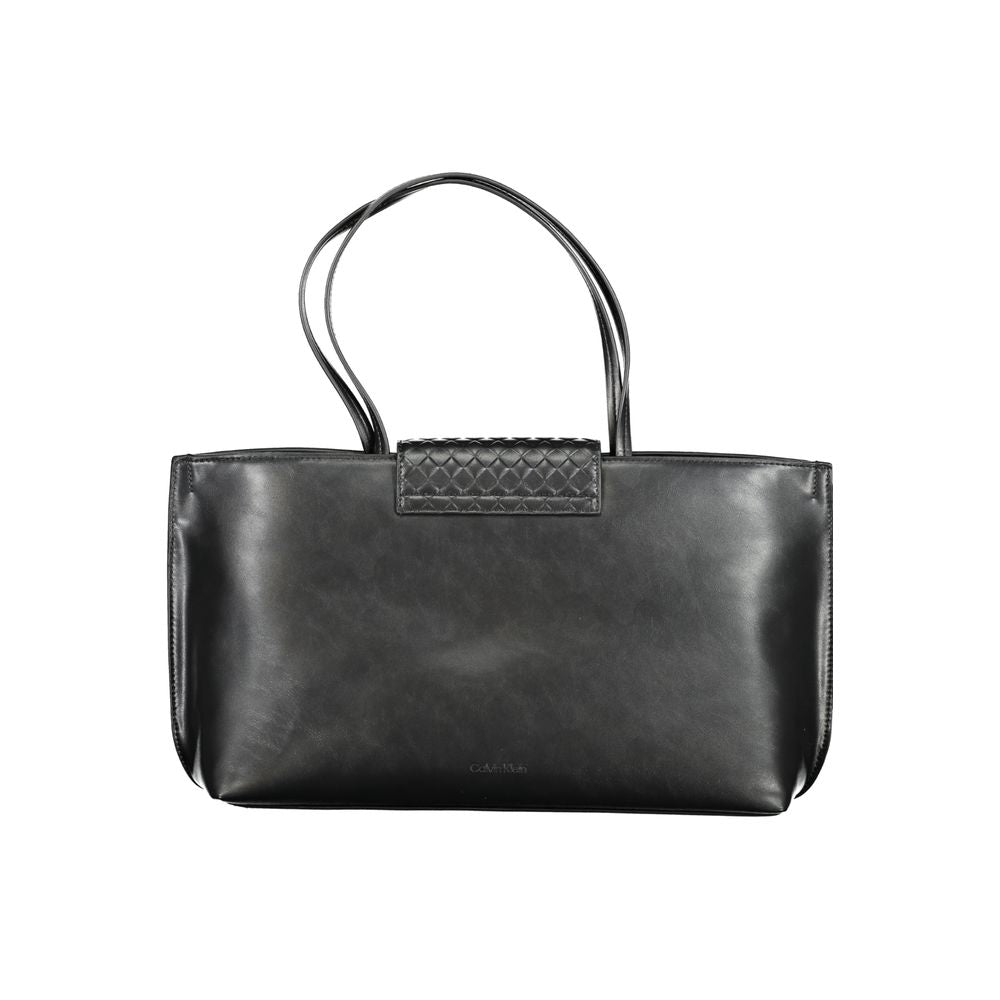 Calvin Klein Black Polyester Handbag