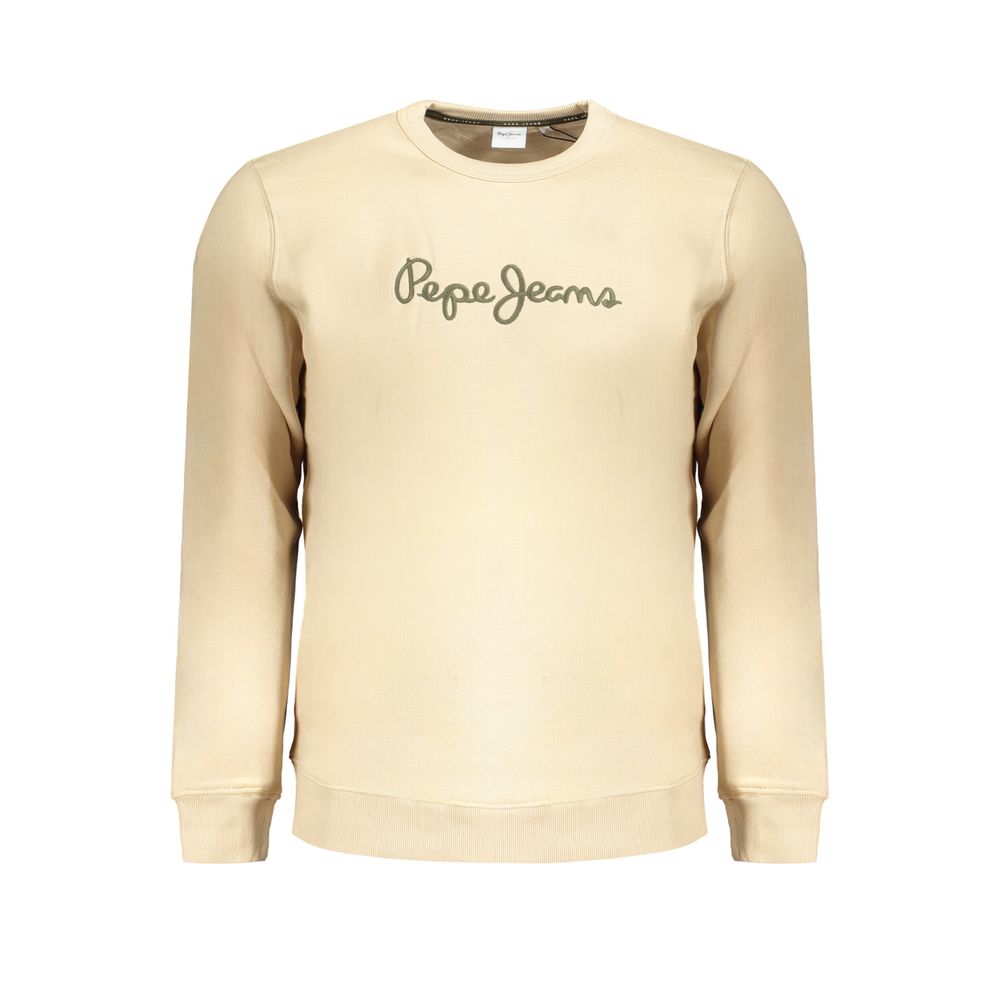 Pepe Jeans Beige Cotton Sweater