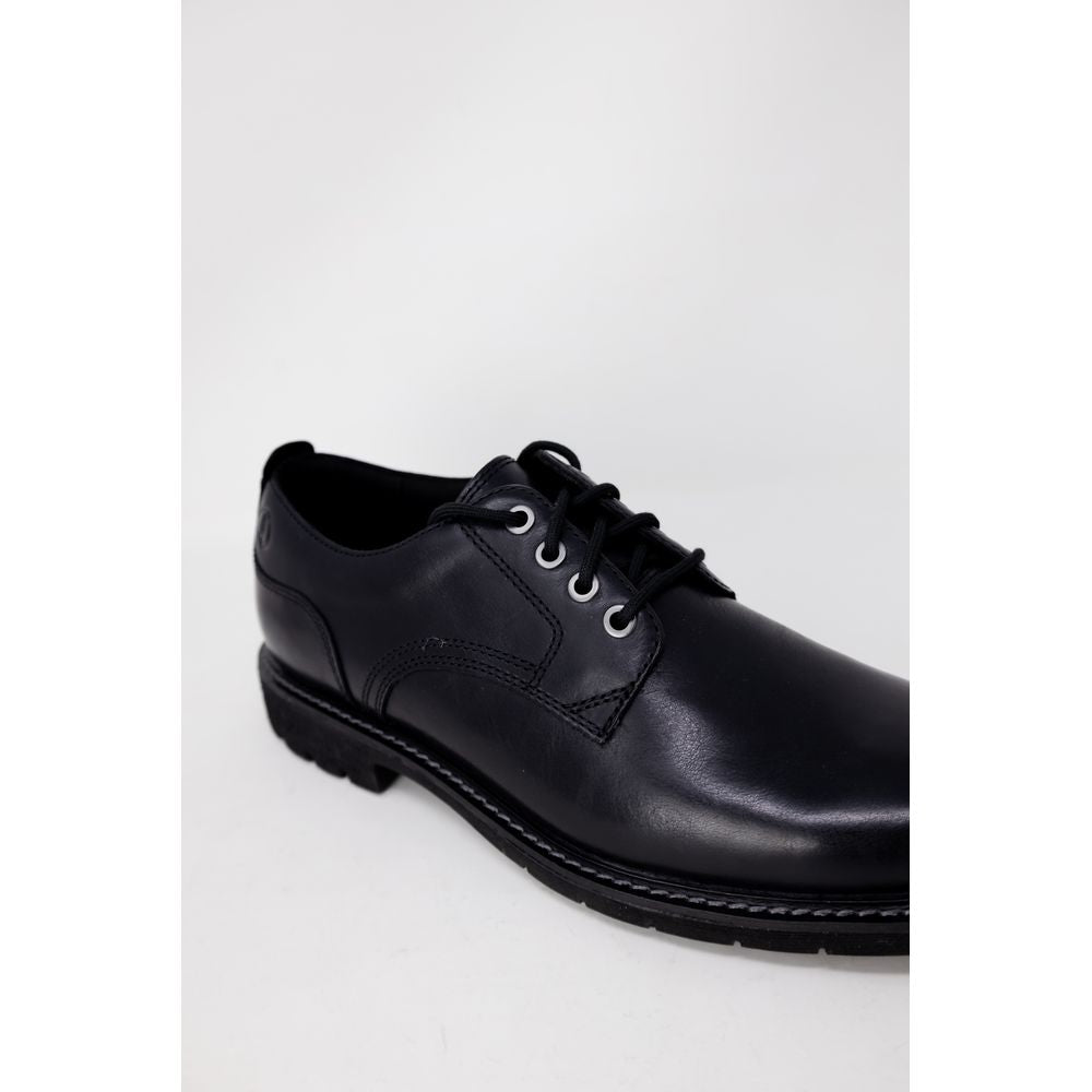 Clarks Black Leather Pump