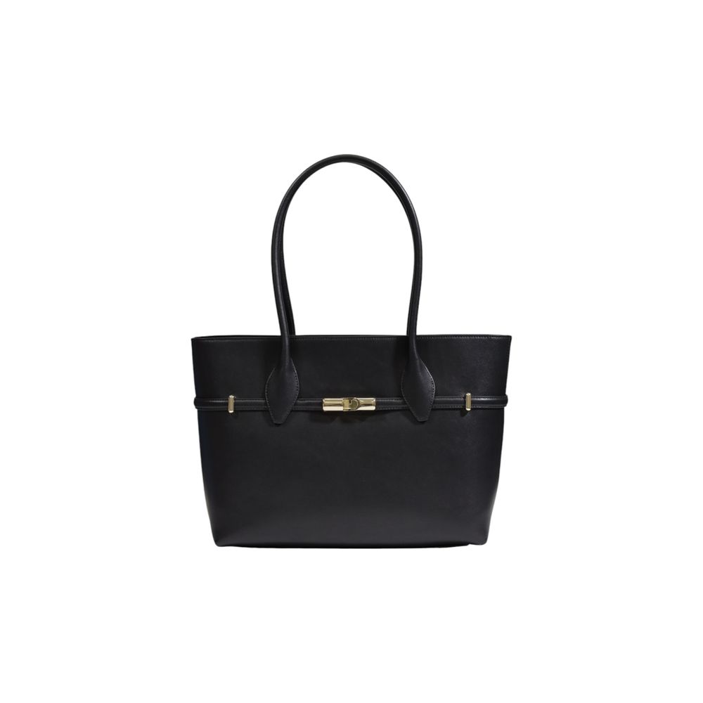 Furla Black Leather Handbag