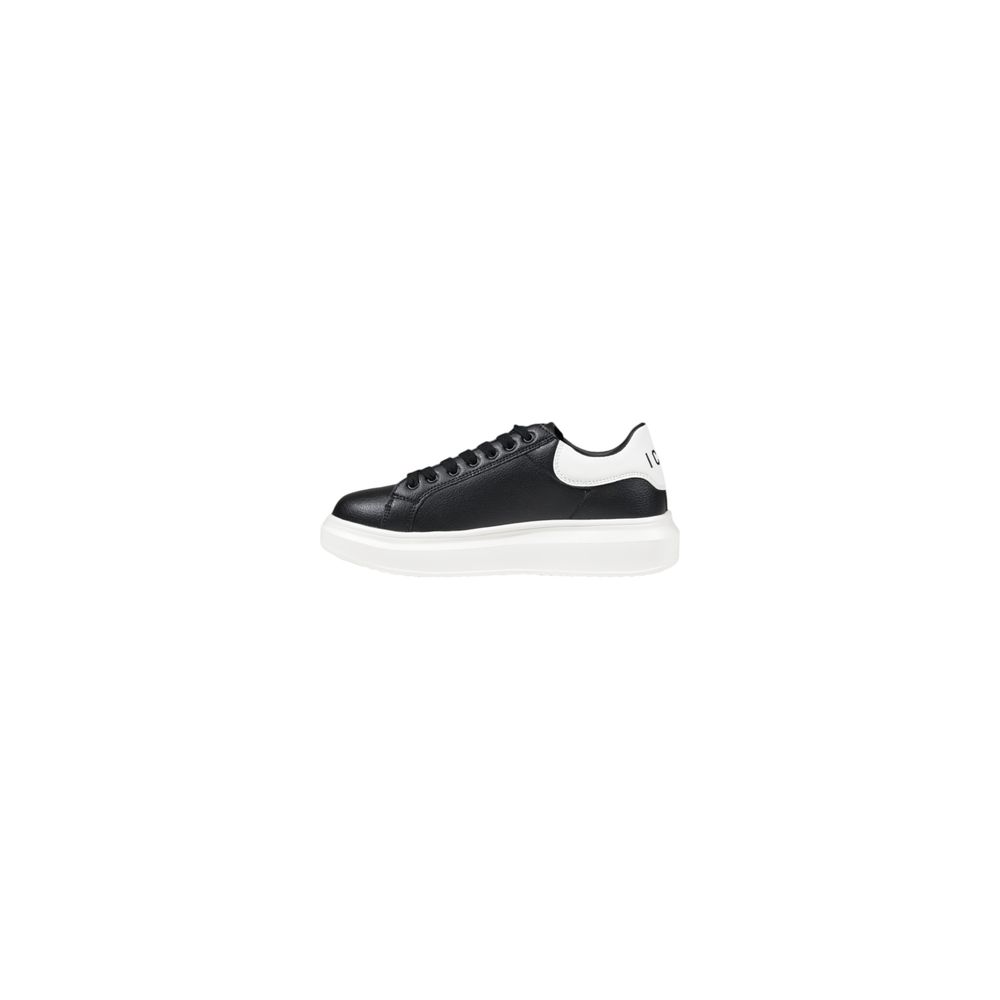 Icon Black Fabric Sneaker