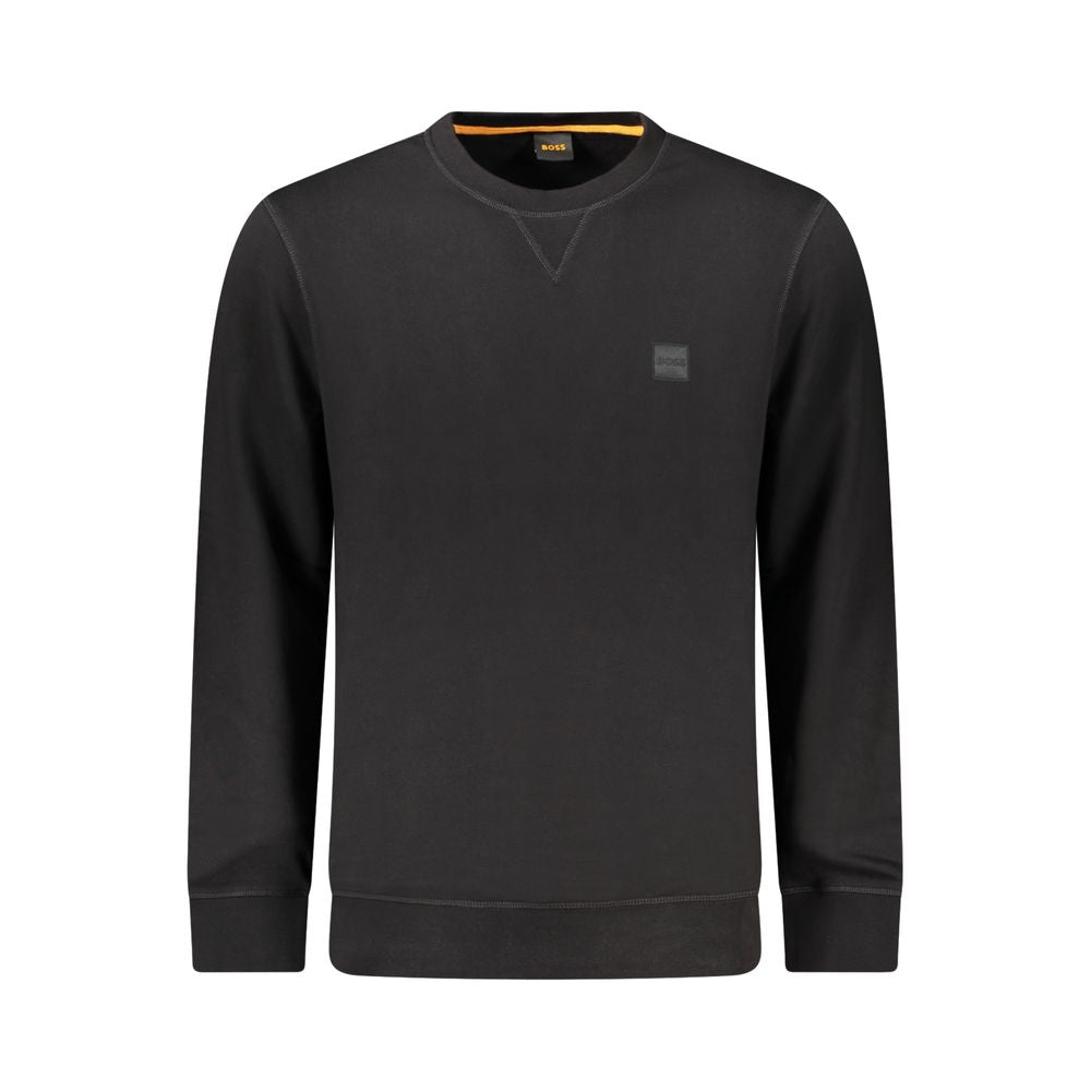 Hugo Boss Black Cotton Sweater