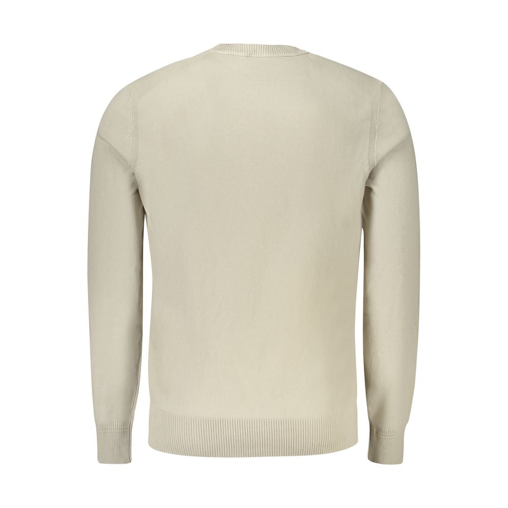 Hugo Boss Beige Cotton Sweater