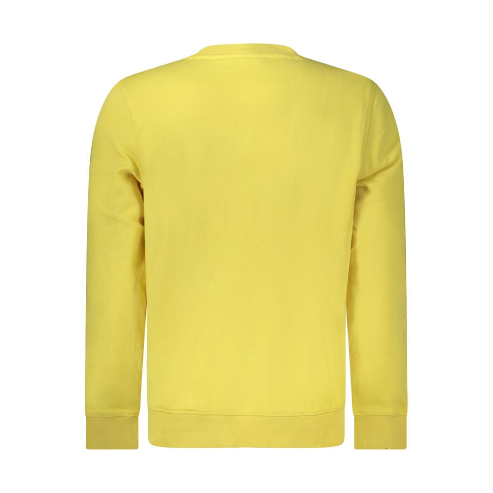 Hugo Boss Yellow Cotton Sweater