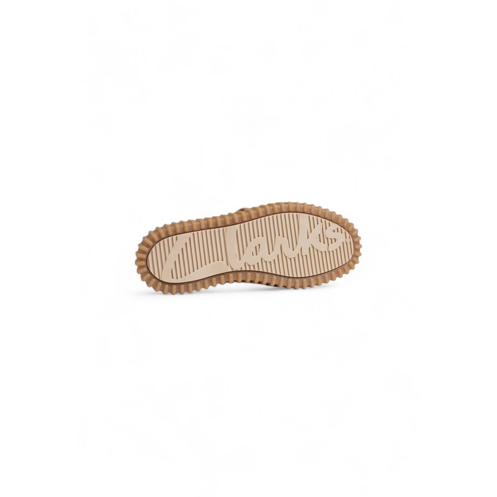 Clarks Beige Rubber Flat Shoe