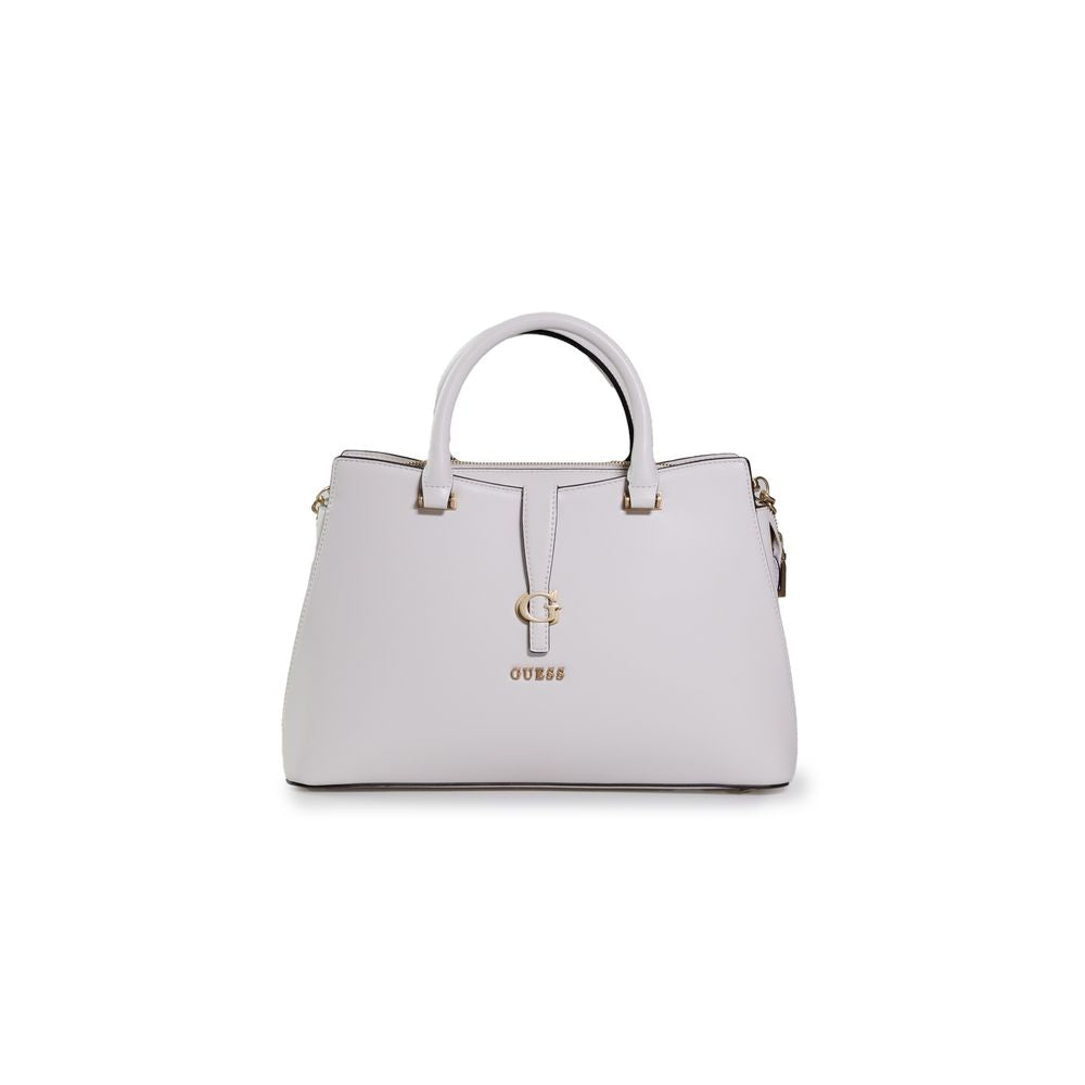 Guess Cream Polyethylene Handbag