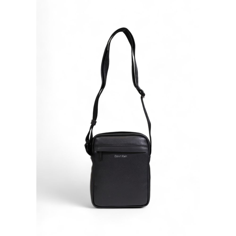 Calvin Klein Black Recycled Polyester Bag