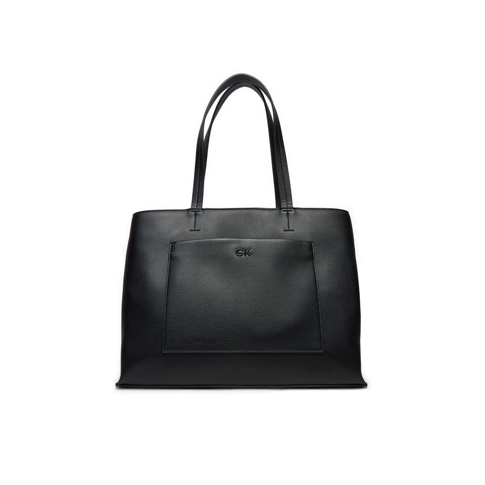 Calvin Klein Black Polyethylene Handbag