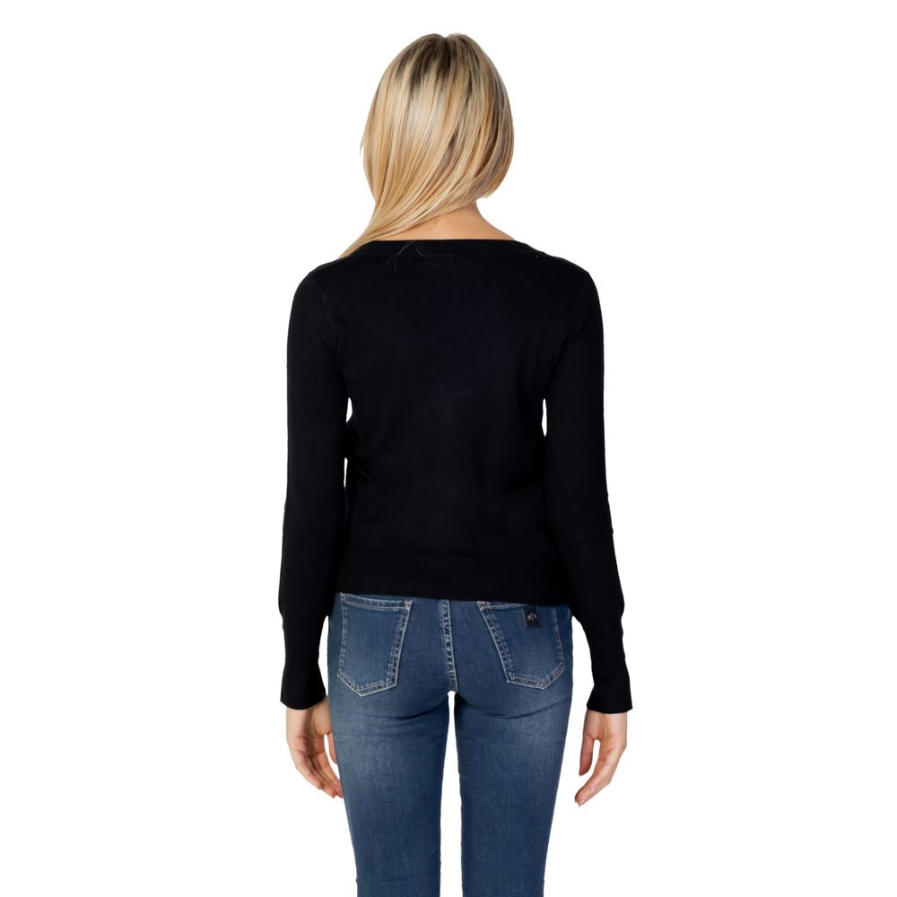 Guess Black Viscose Cardigan