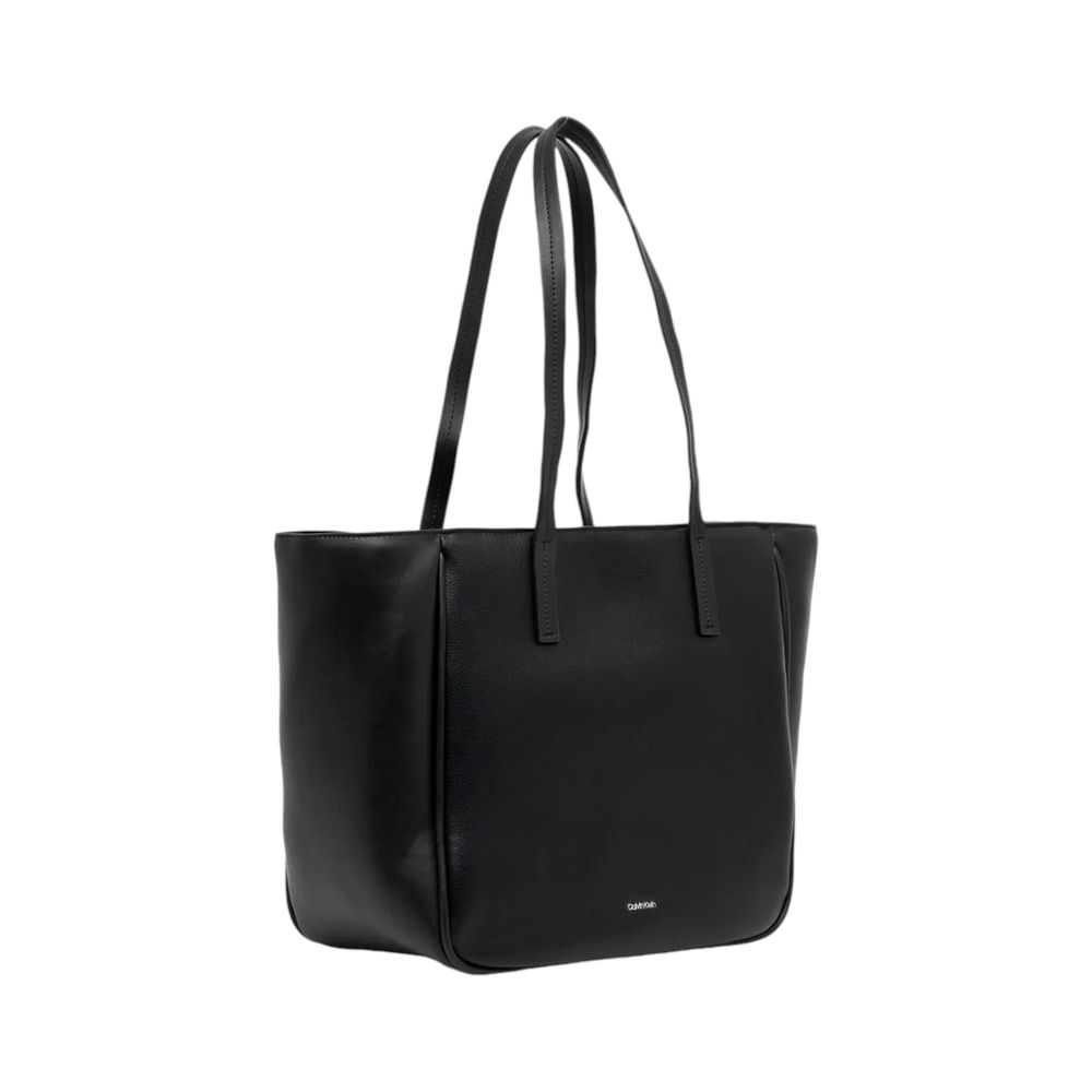 Calvin Klein Black Polyethylene Handbag