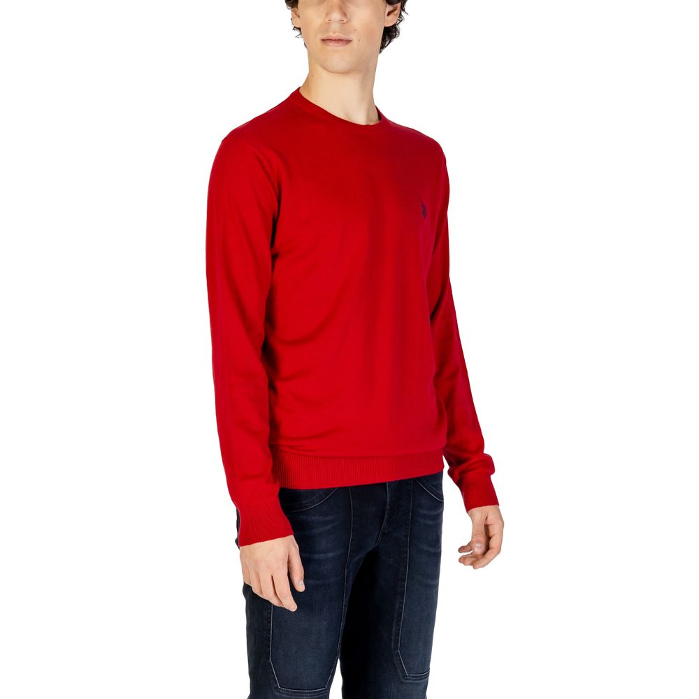 U.S. POLO ASSN. Red Cotton Sweater