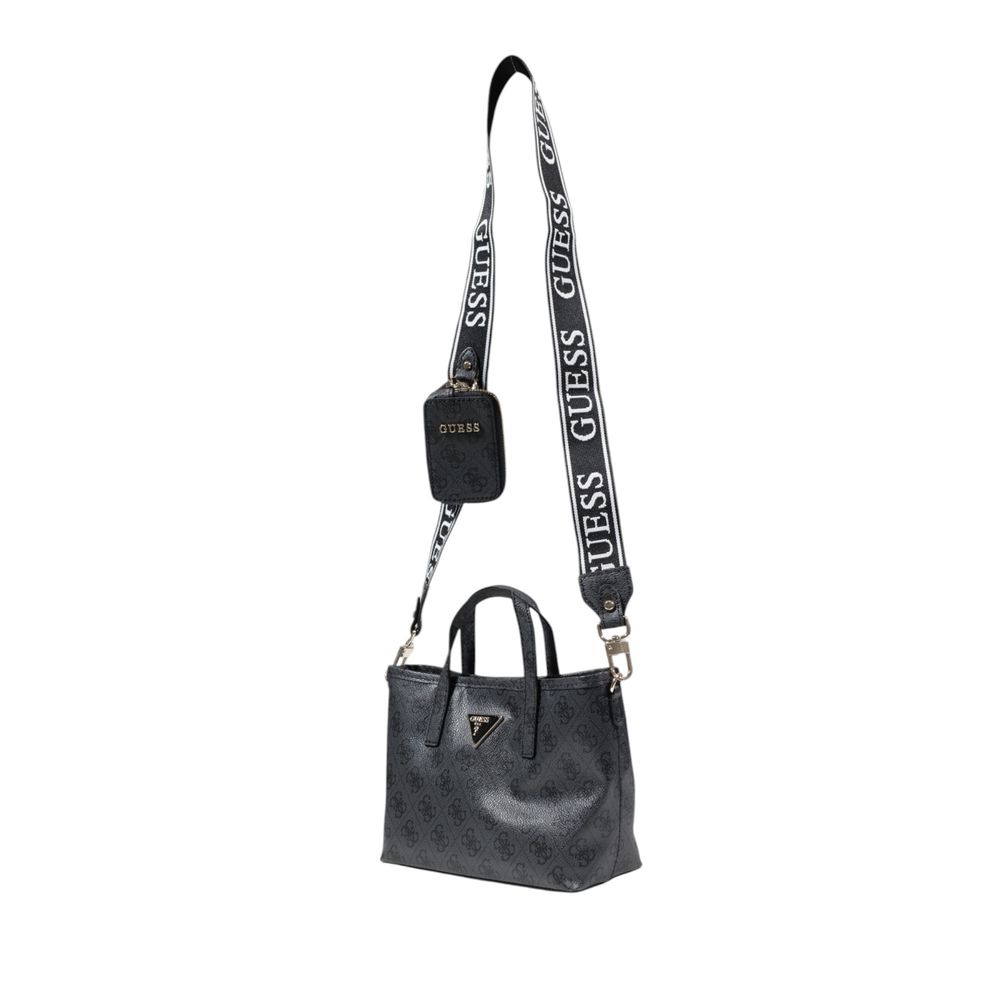 Guess Gray Polyethylene Handbag