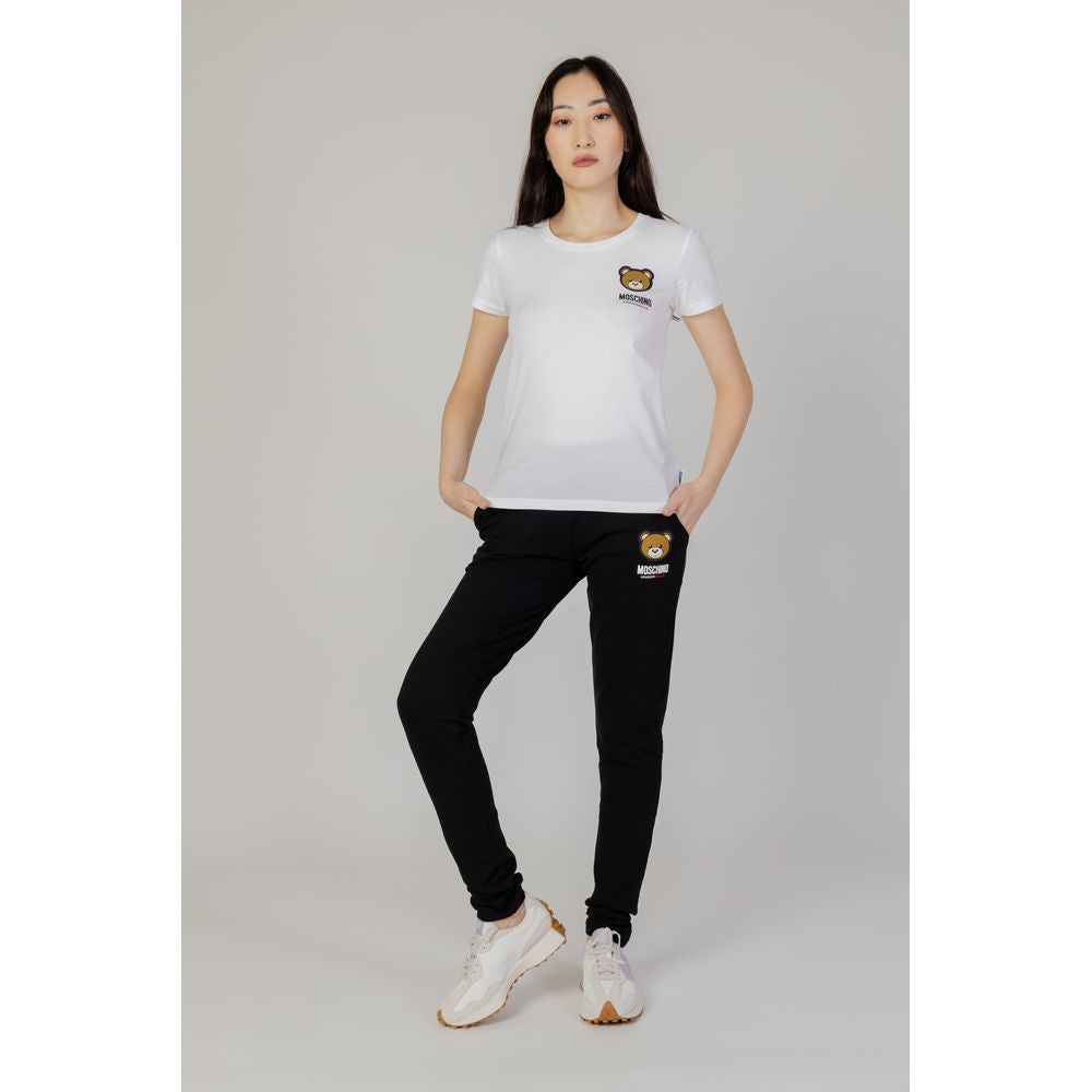 Moschino White Cotton Tops & T-Shirt