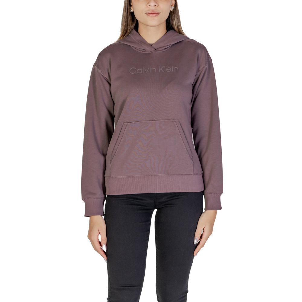 Calvin Klein Sport Purple Recycled Polyester Sweater