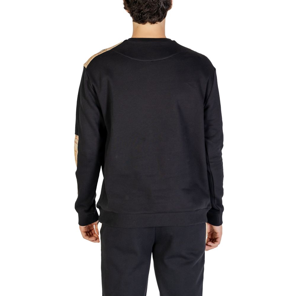 Alviero Martini Prima Classe Black Cotton Sweater