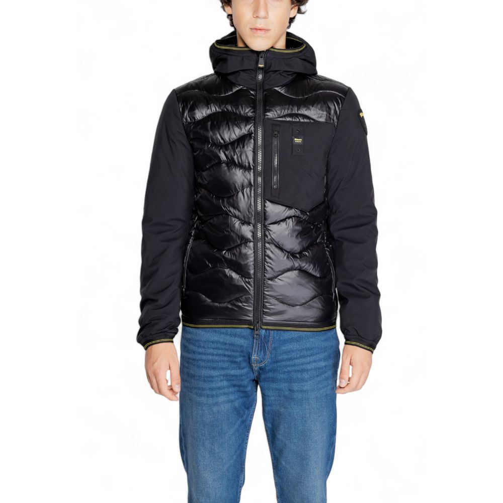 Blauer Black Polyamide Jacket