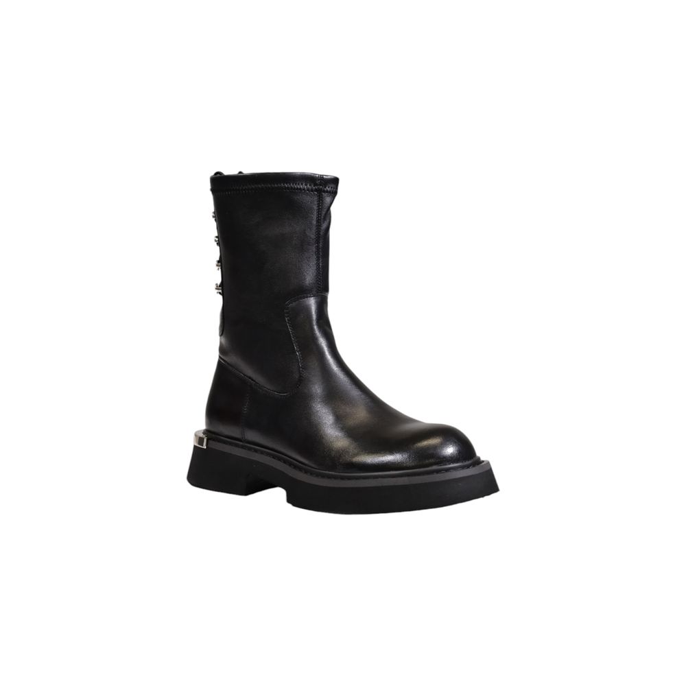 Cult Black Leather Boot