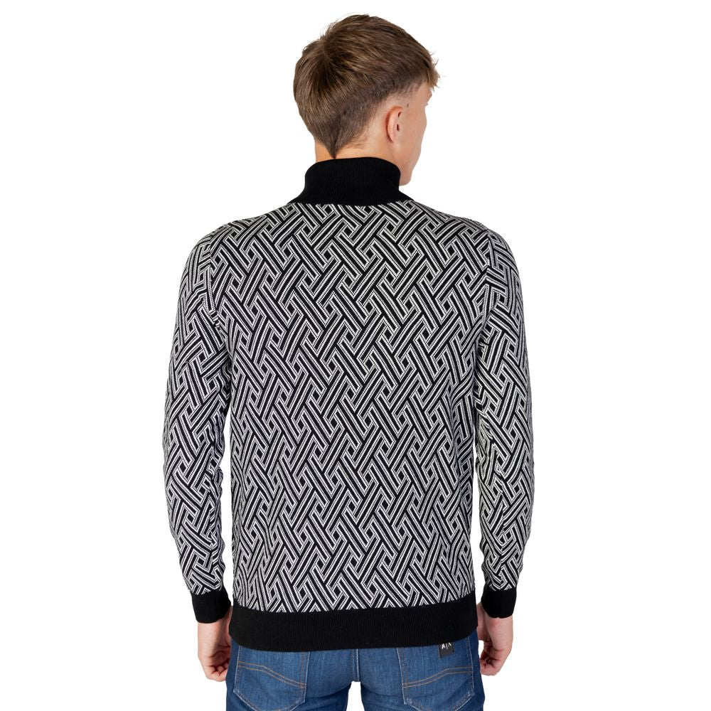 Antony Morato Black Cotton Sweater