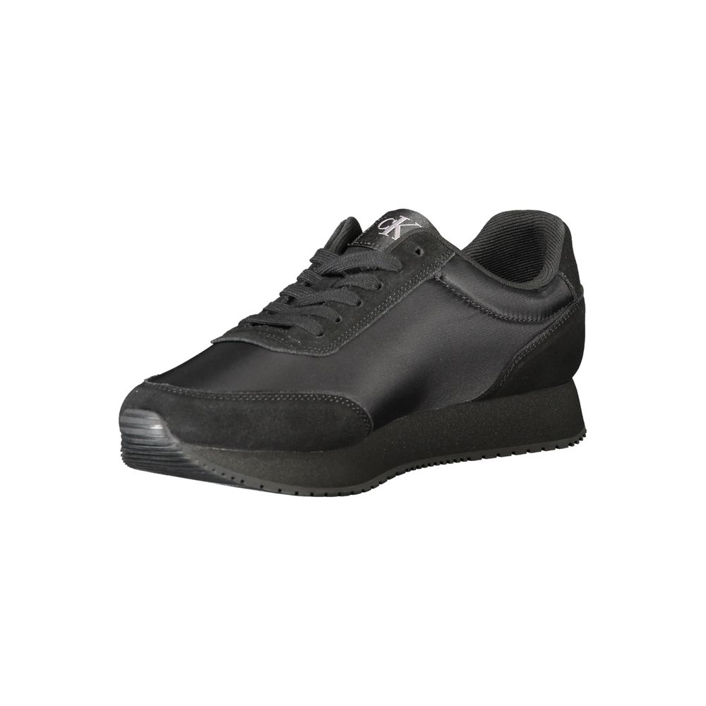 Calvin Klein Black Polyester Sneaker