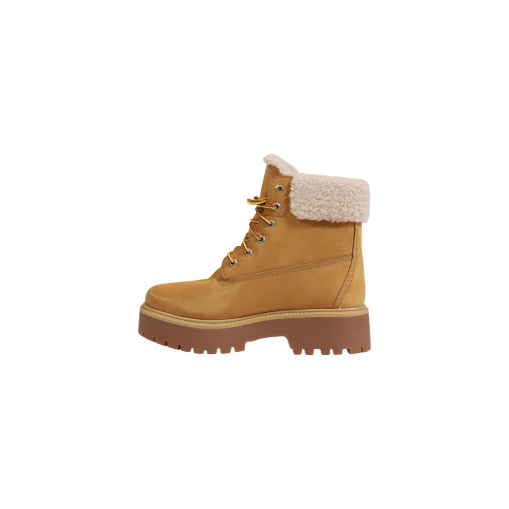 Timberland Beige Recycled Leather Boot