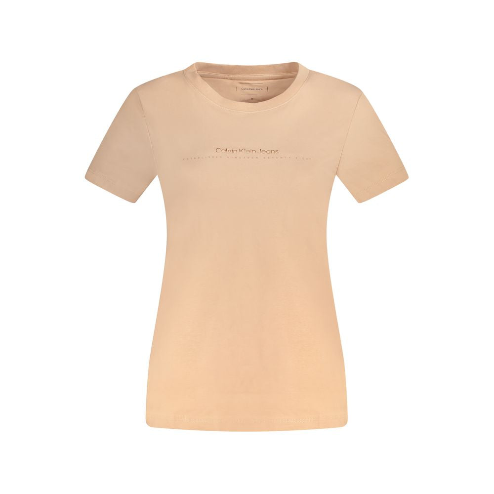 Calvin Klein Pink Cotton Tops & T-Shirt