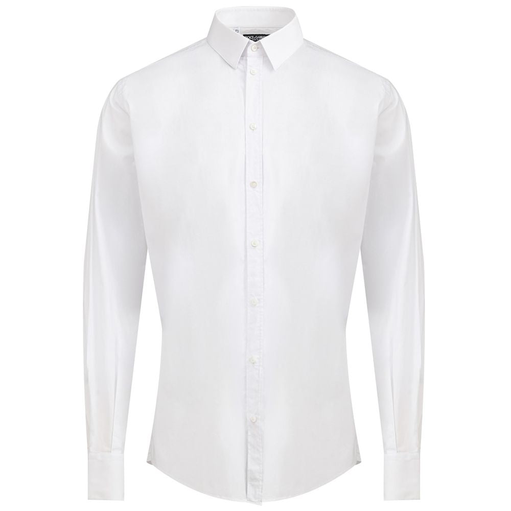 Dolce & Gabbana White Cotton Shirt