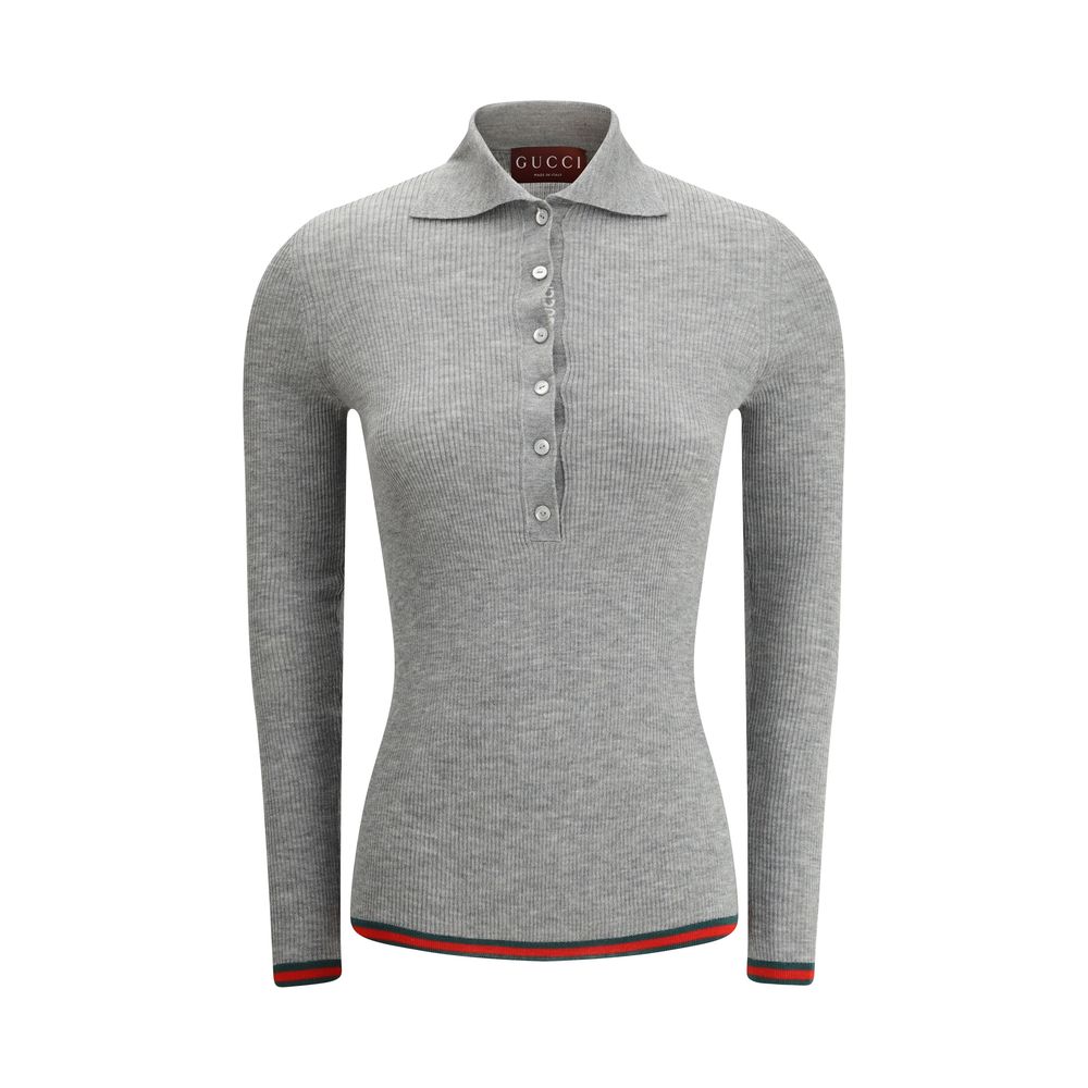 Gucci Cashmere Polo Shirt