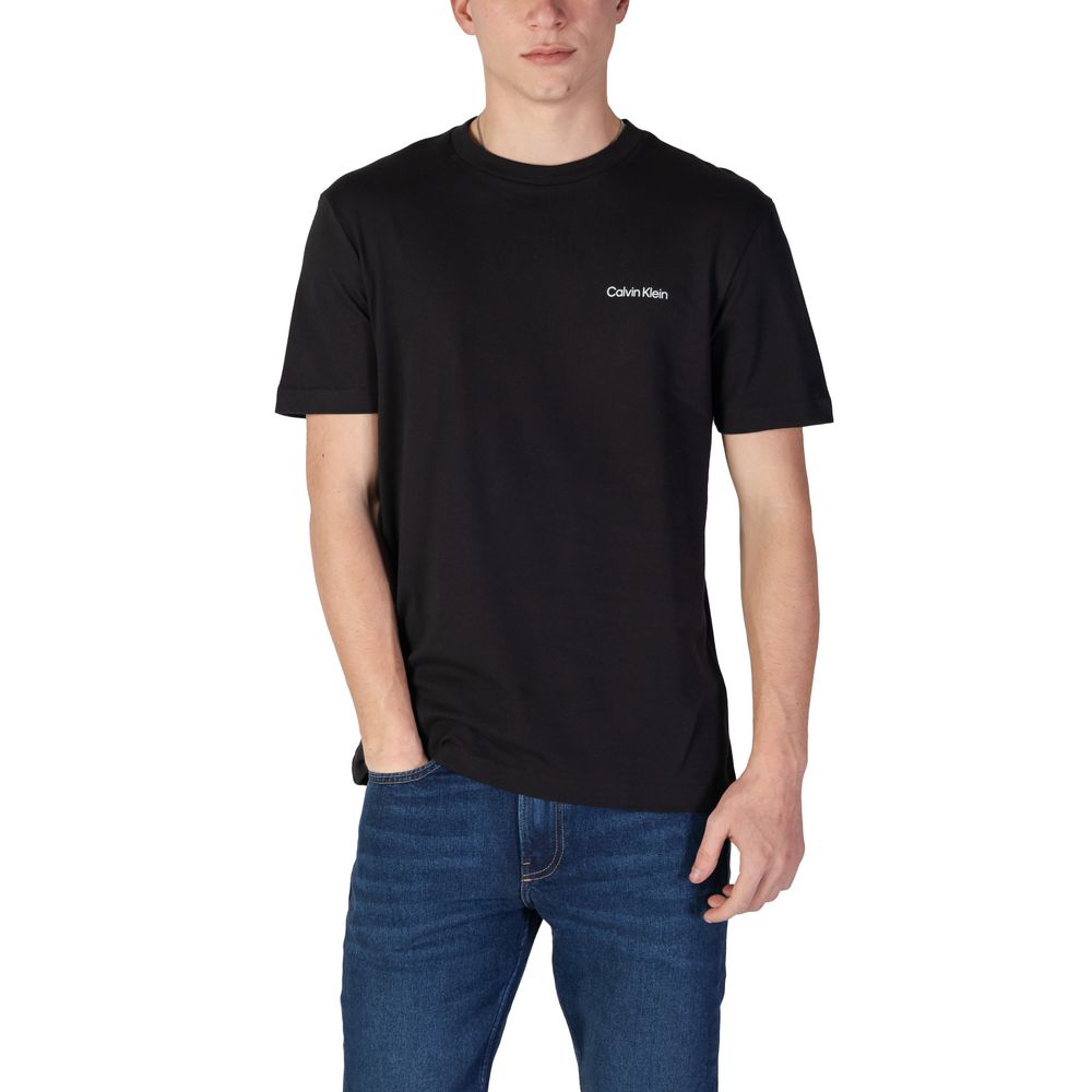 Calvin Klein Black Cotton T-Shirt