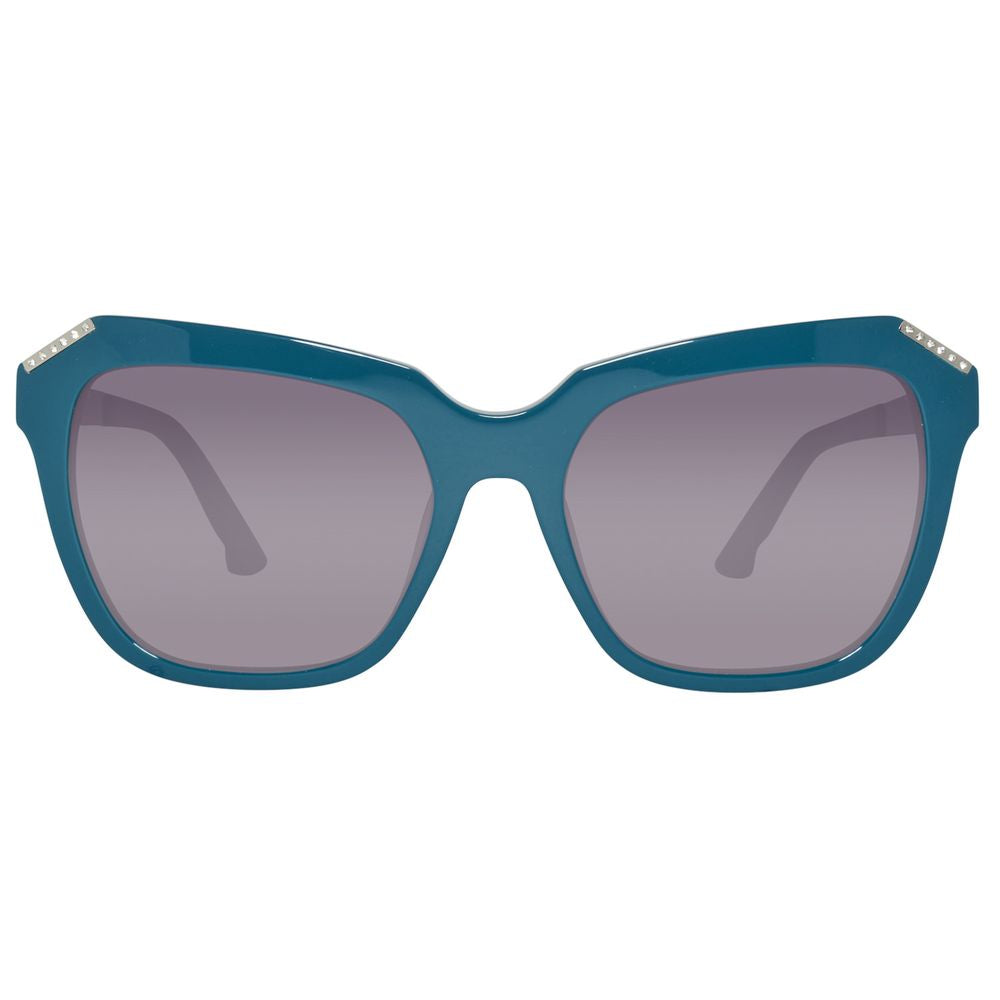 Swarovski Blue Acetate Sunglasses