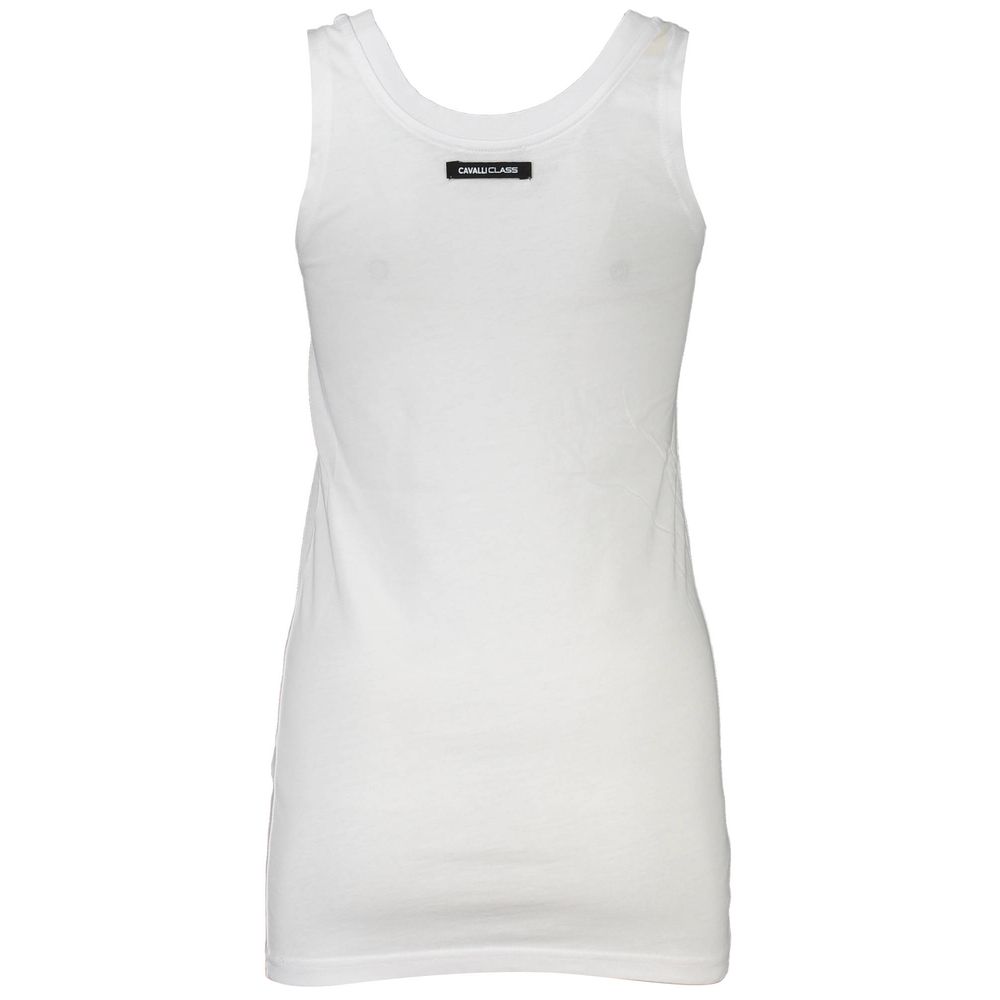 Cavalli Class White Cotton Women Top